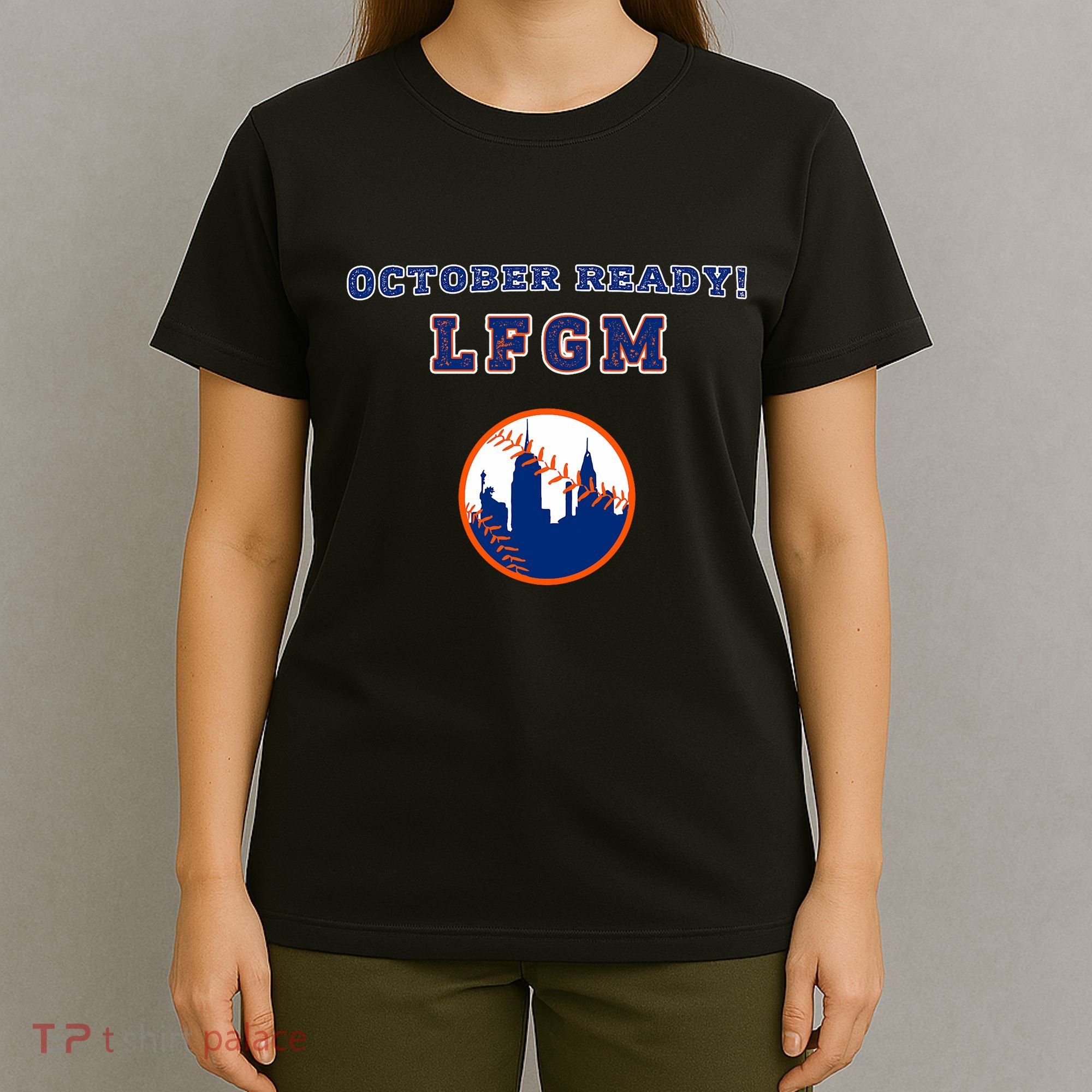 Baseball October Ready Lfgm Graphic T-Shirt