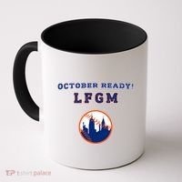 Baseball October Ready Lfgm Graphic Coffee Mug thumb 0