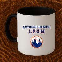 Baseball October Ready Lfgm Graphic Coffee Mug thumb 2