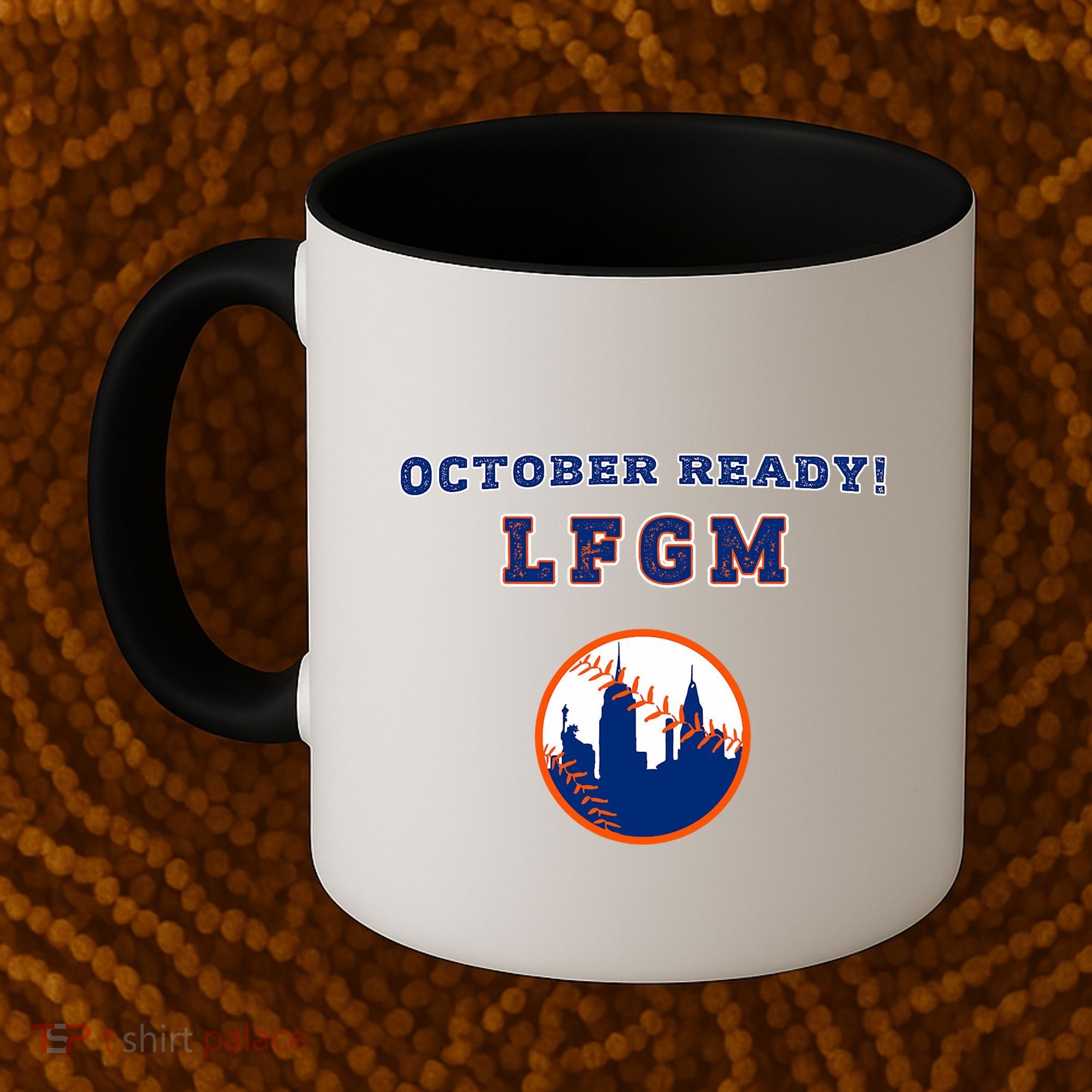 Baseball October Ready Lfgm Graphic Coffee Mug