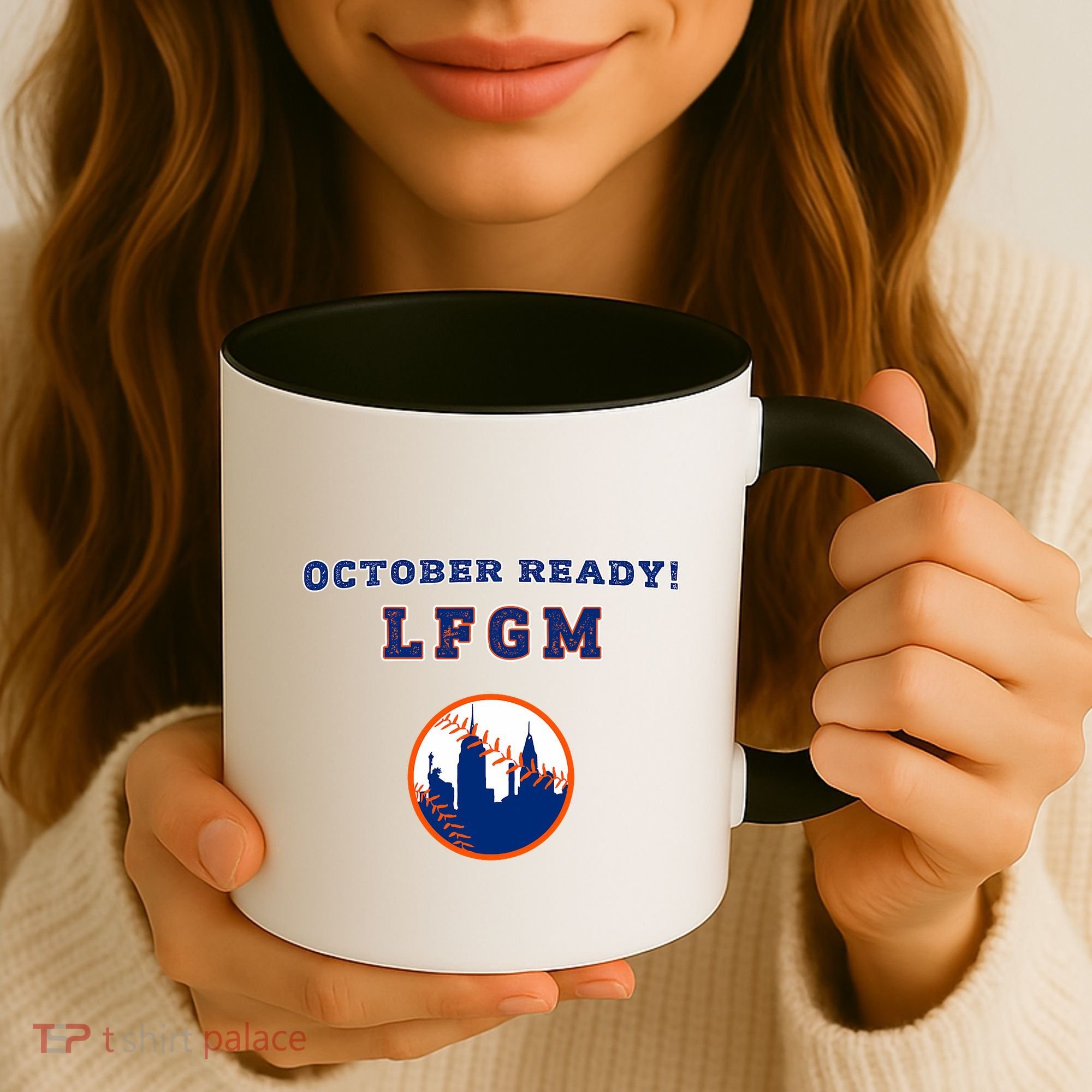 Baseball October Ready Lfgm Graphic Coffee Mug
