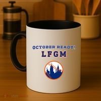 Baseball October Ready Lfgm Graphic Coffee Mug thumb 4