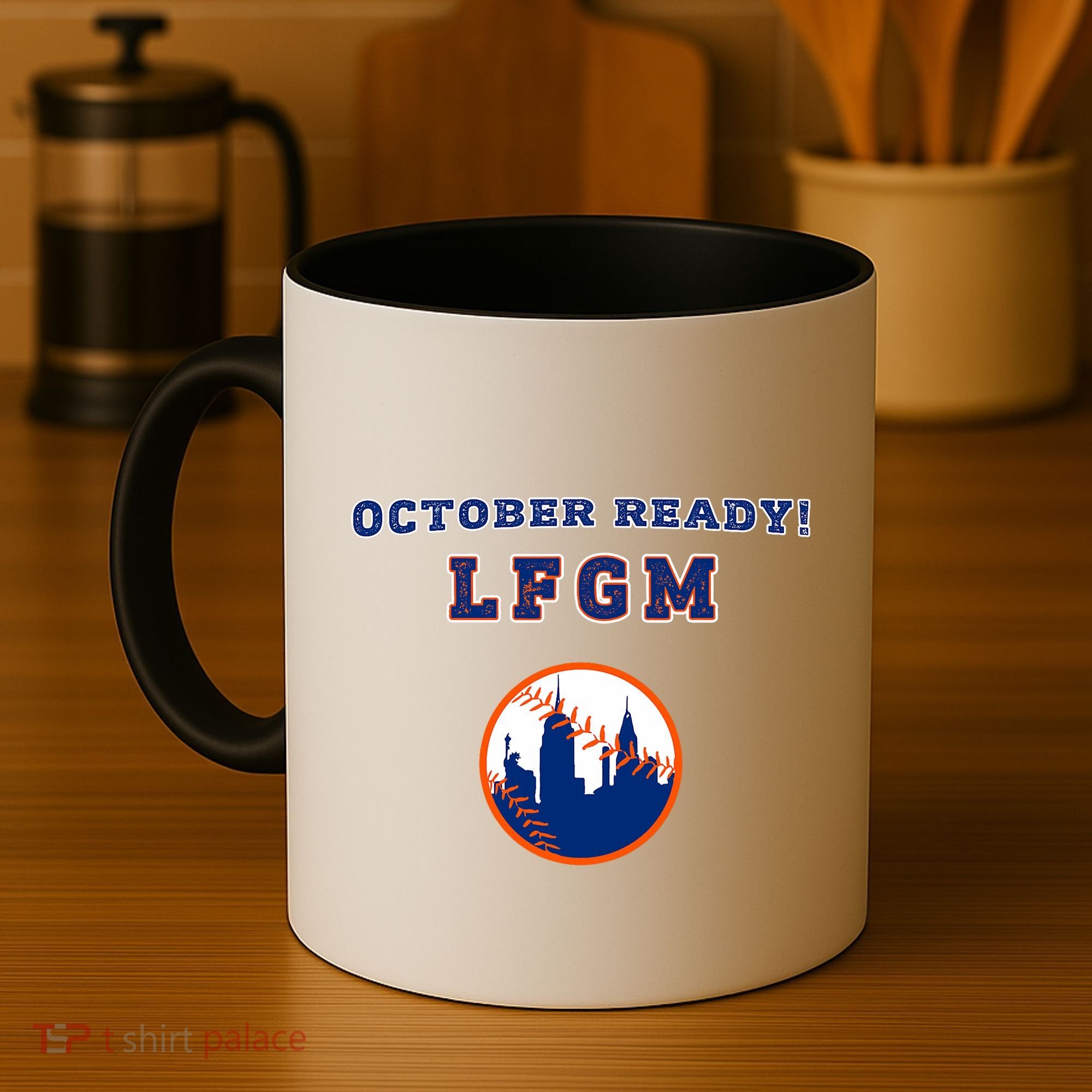 Baseball October Ready Lfgm Graphic Coffee Mug