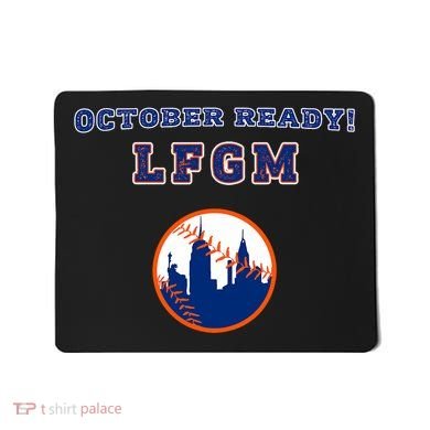 Baseball October Ready Lfgm Graphic Mousepad