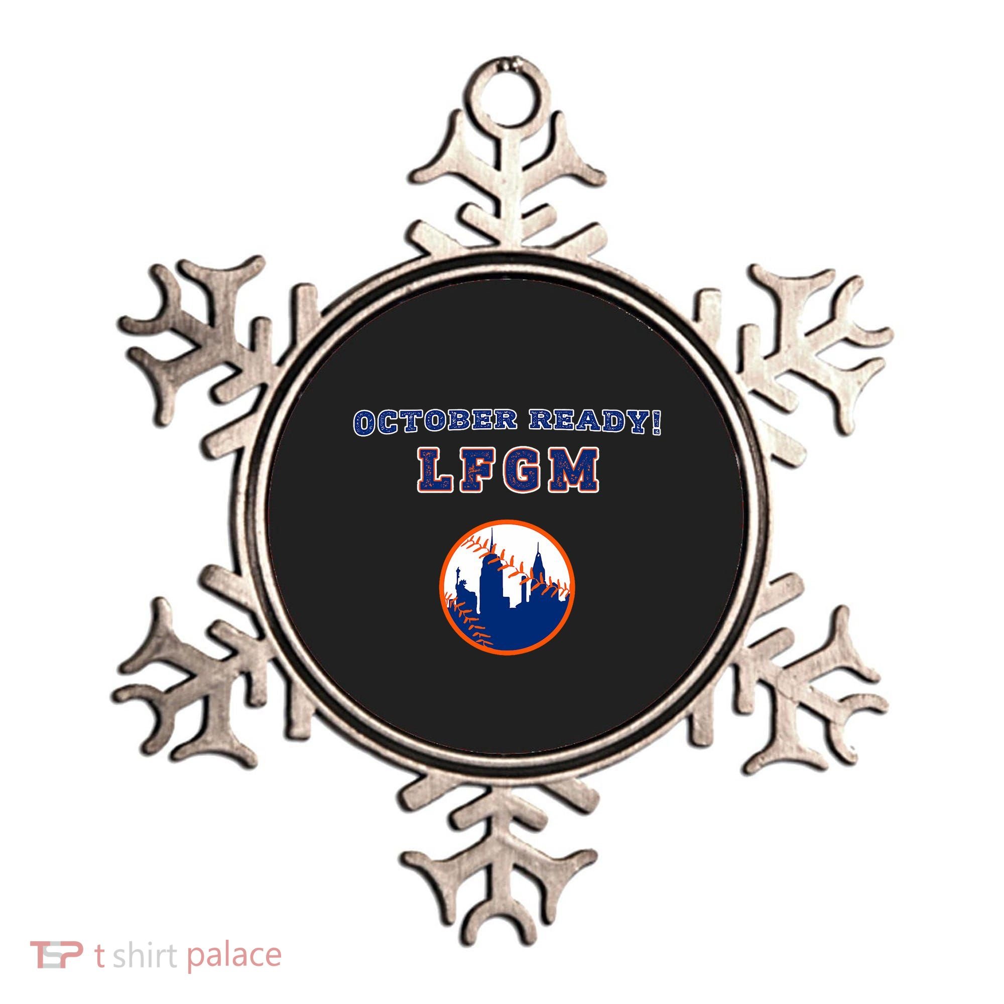 Baseball October Ready Lfgm Graphic Ornament