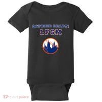 Baseball October Ready Lfgm Graphic Baby Bodysuit thumb 0