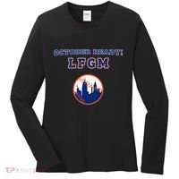 Baseball October Ready Lfgm Graphic Women's Long Sleeve Shirt thumb 0