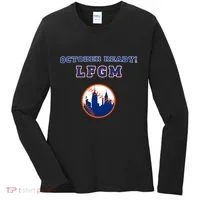 Baseball October Ready Lfgm Graphic Women's Long Sleeve Shirt thumb 0