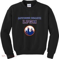 Baseball October Ready Lfgm Graphic Kids Sweatshirt thumb 0