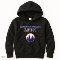 Baseball October Ready Lfgm Graphic Kids Hoodie thumb 0