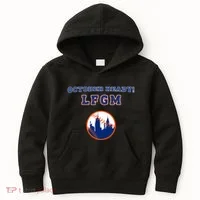 Baseball October Ready Lfgm Graphic Kids Hoodie thumb 0