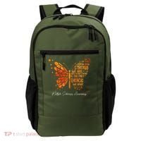 Butterfly Orange Ribbon Multiple Sclerosis Awareness Backpack thumb 0