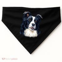 Border Collie USA-Made Doggie Bandana thumb 0