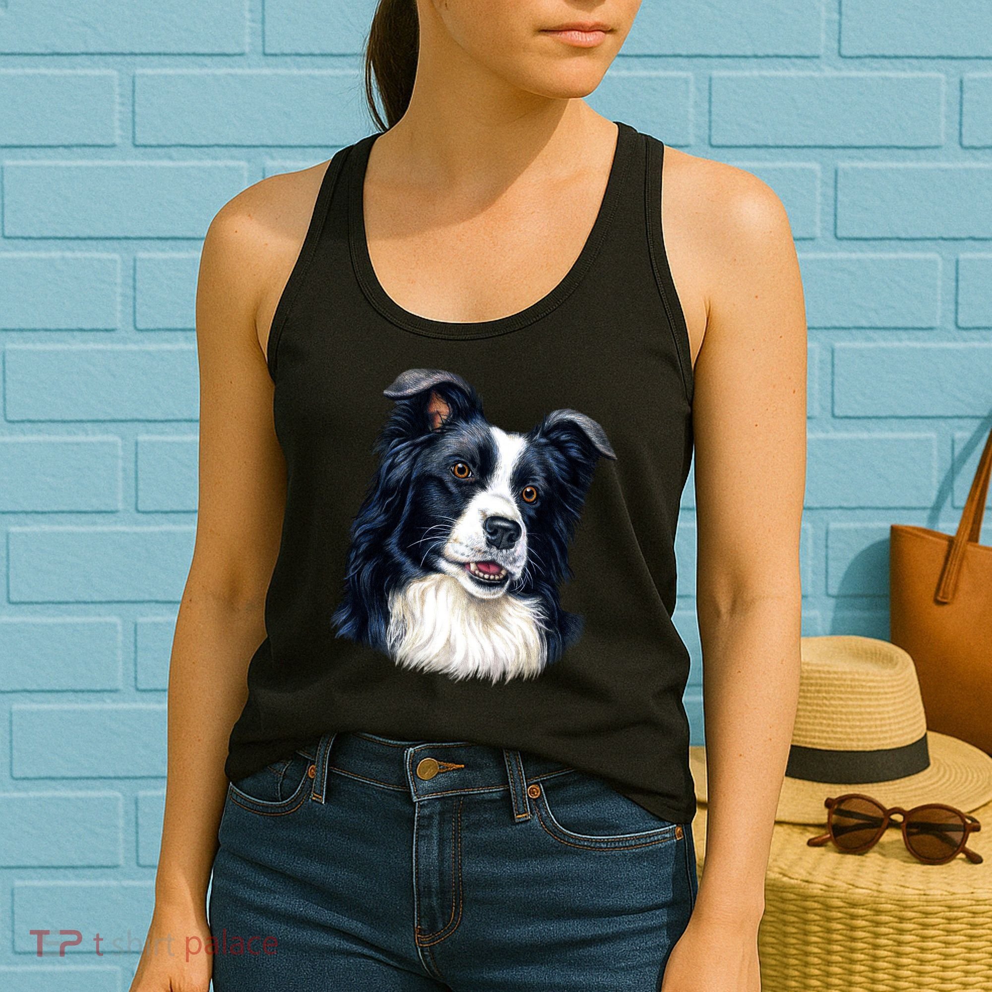 Border Collie Women's Tank Top