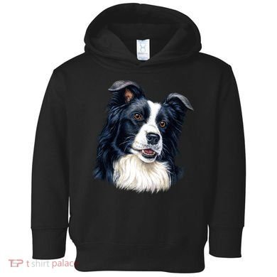 Border Collie Toddler Hoodie