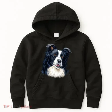 Border Collie Kids Hoodie