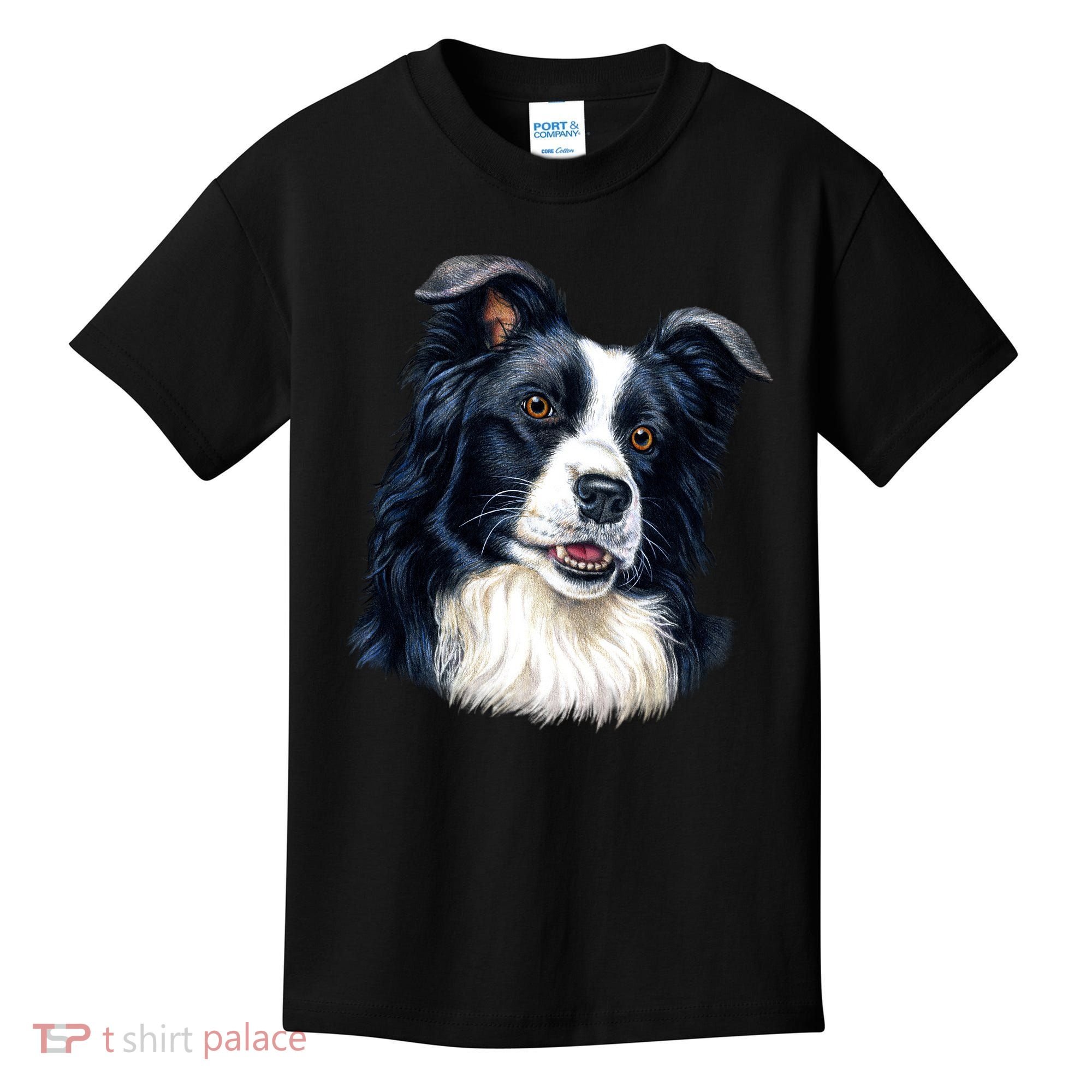 Border Collie Kids T-Shirt