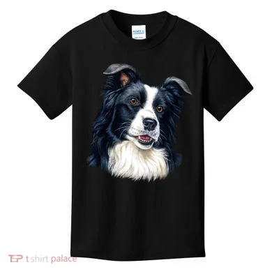 Border Collie Kids T-Shirt