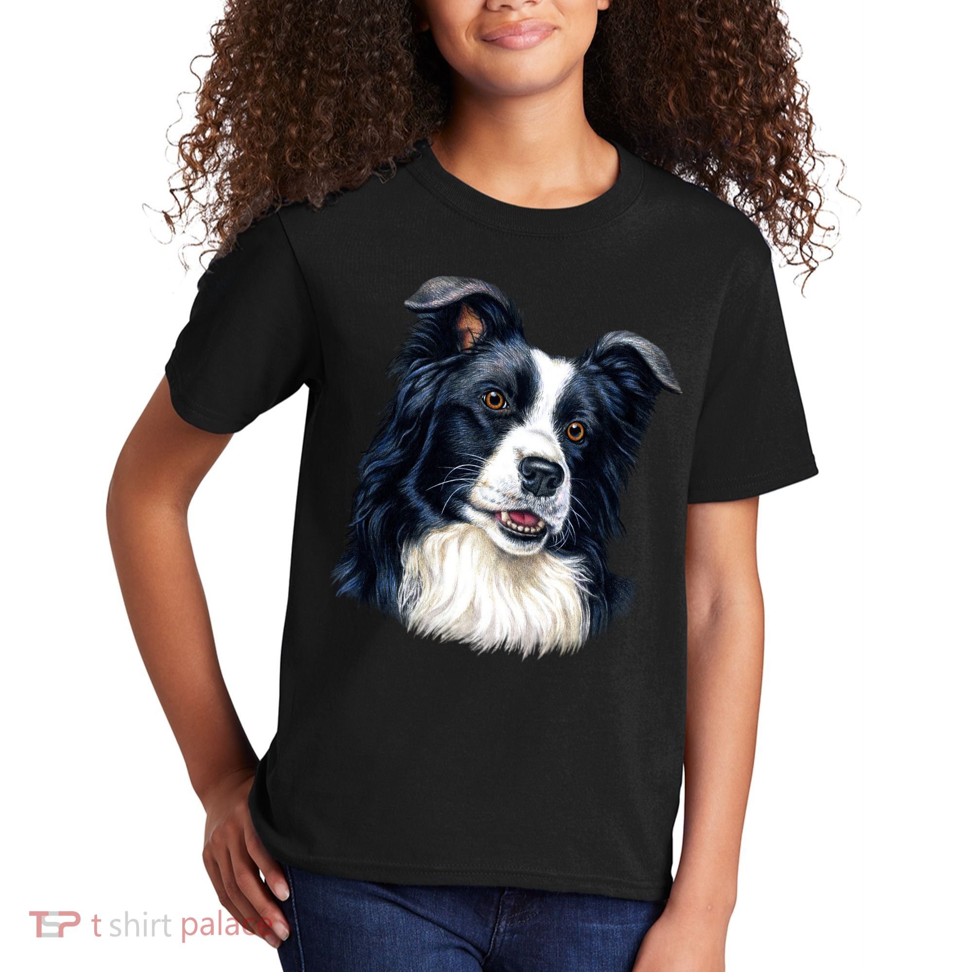 Border Collie Kids T-Shirt