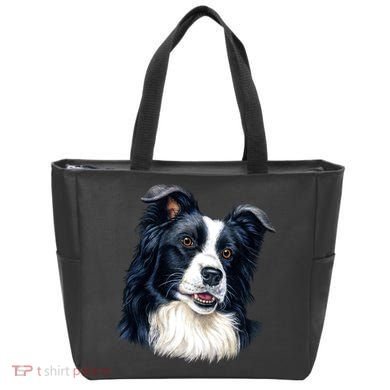 Border Collie Tote Bag