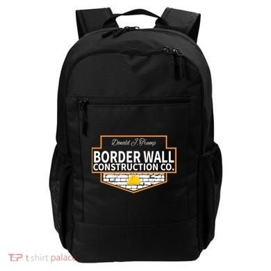 Border Wall Construction Co. Donald Trump Backpack