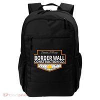 Border Wall Construction Co. Donald Trump Backpack thumb 0