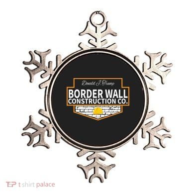 Border Wall Construction Co. Donald Trump Ornament