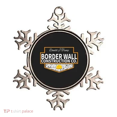 Border Wall Construction Co. Donald Trump Ornament