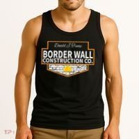 Border Wall Construction Co. Donald Trump Tank Top thumb 3