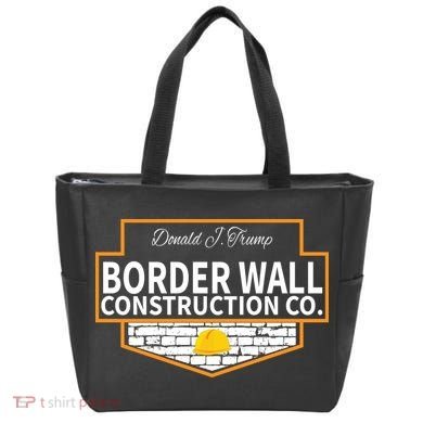 Border Wall Construction Co. Donald Trump Tote Bag