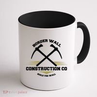 Border Wall Construction CO Build The Wall Coffee Mug thumb 1
