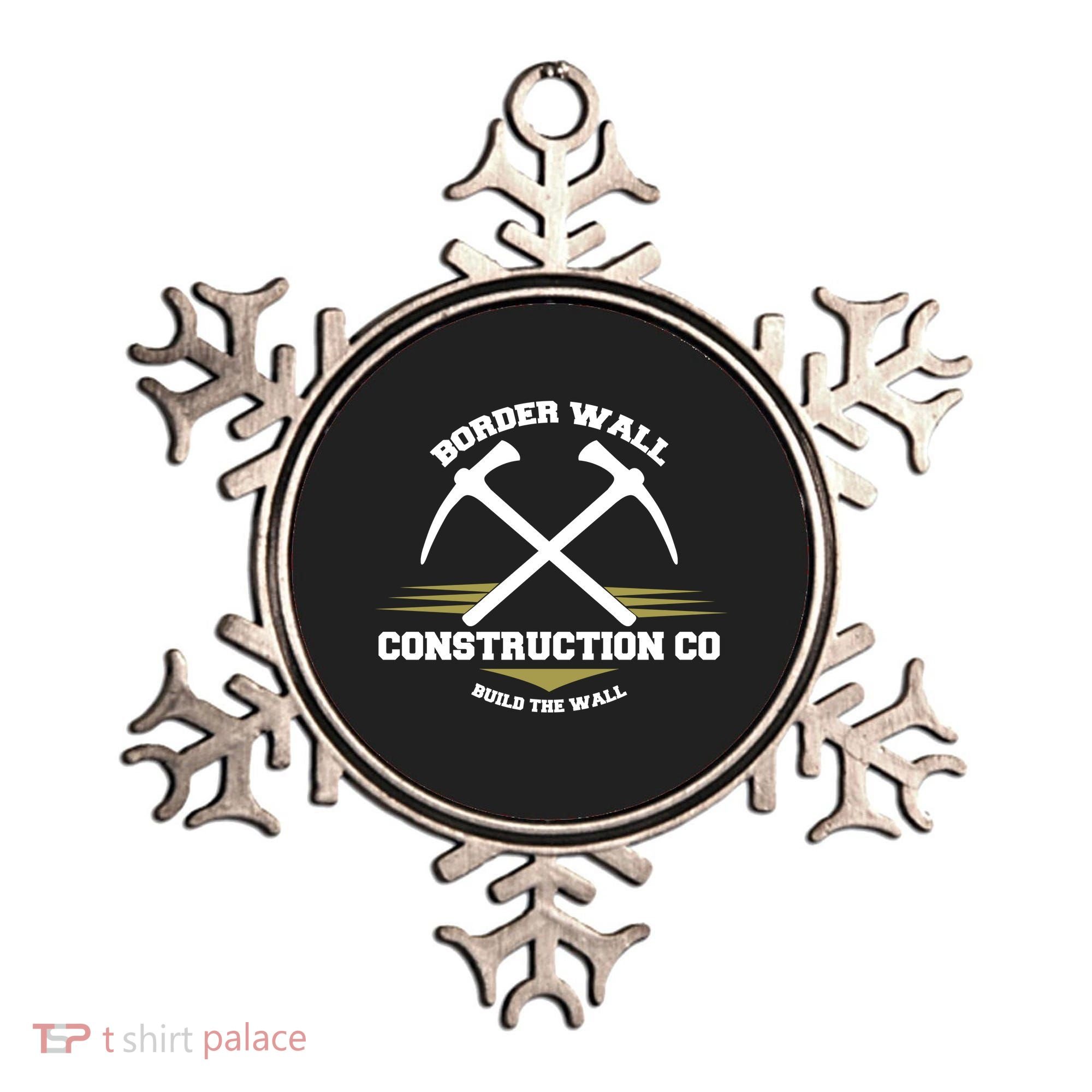 Border Wall Construction CO Build The Wall Ornament