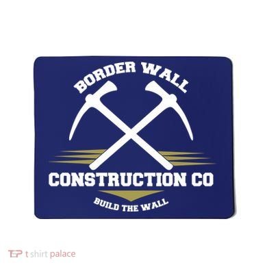 Border Wall Construction CO Build The Wall Mousepad