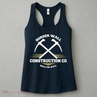 Border Wall Construction CO Build The Wall Women's Tank Top thumb 3