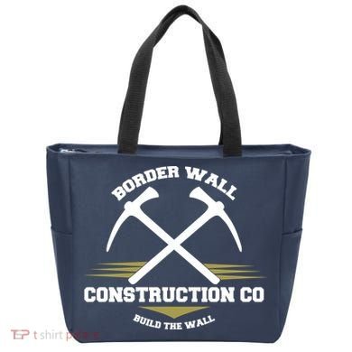 Border Wall Construction CO Build The Wall Tote Bag