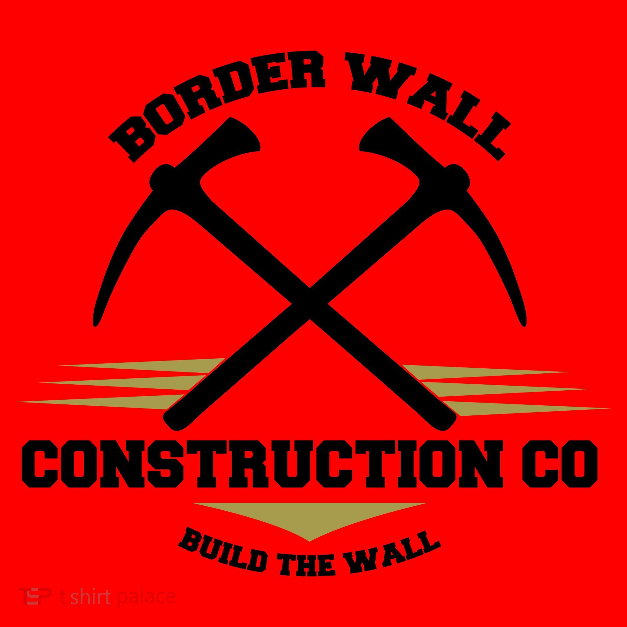 Border Wall Construction CO Build The Wall Santa Hat