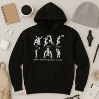 Bored Man Gets Paid Basketball Buckets Hoodie thumb 3