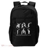 Bored Man Gets Paid Basketball Buckets Backpack thumb 0