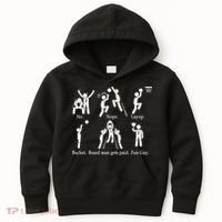 Bored Man Gets Paid Basketball Buckets Kids Hoodie thumb 0