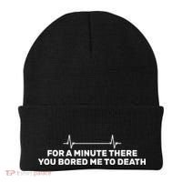 Bored Me To Death Beanie thumb 0