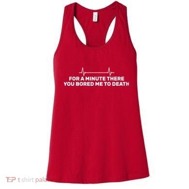Bored Me To Death Women's Tank Top