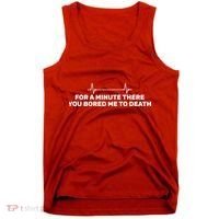 Bored Me To Death Tank Top thumb 0