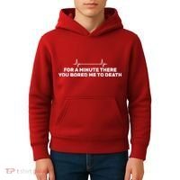 Bored Me To Death Kids Hoodie thumb 4
