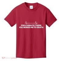 Bored Me To Death Kids T-Shirt thumb 0
