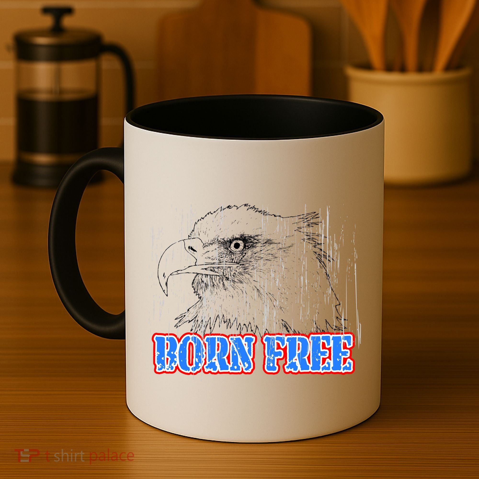 Born Free Eagle Coffee Mug