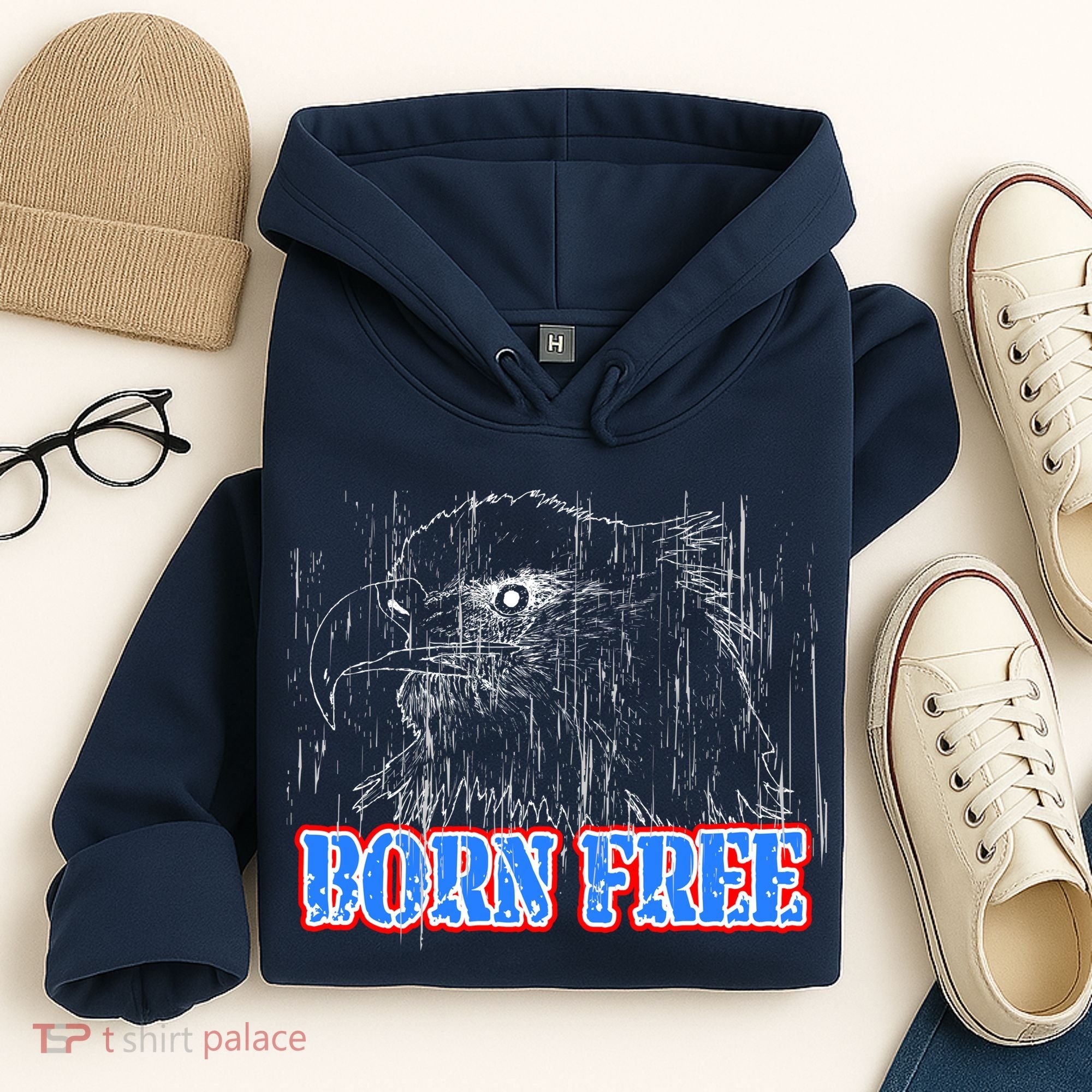 Born Free Eagle Hoodie