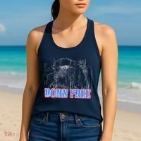 Born Free Eagle Women's Tank Top thumb 2