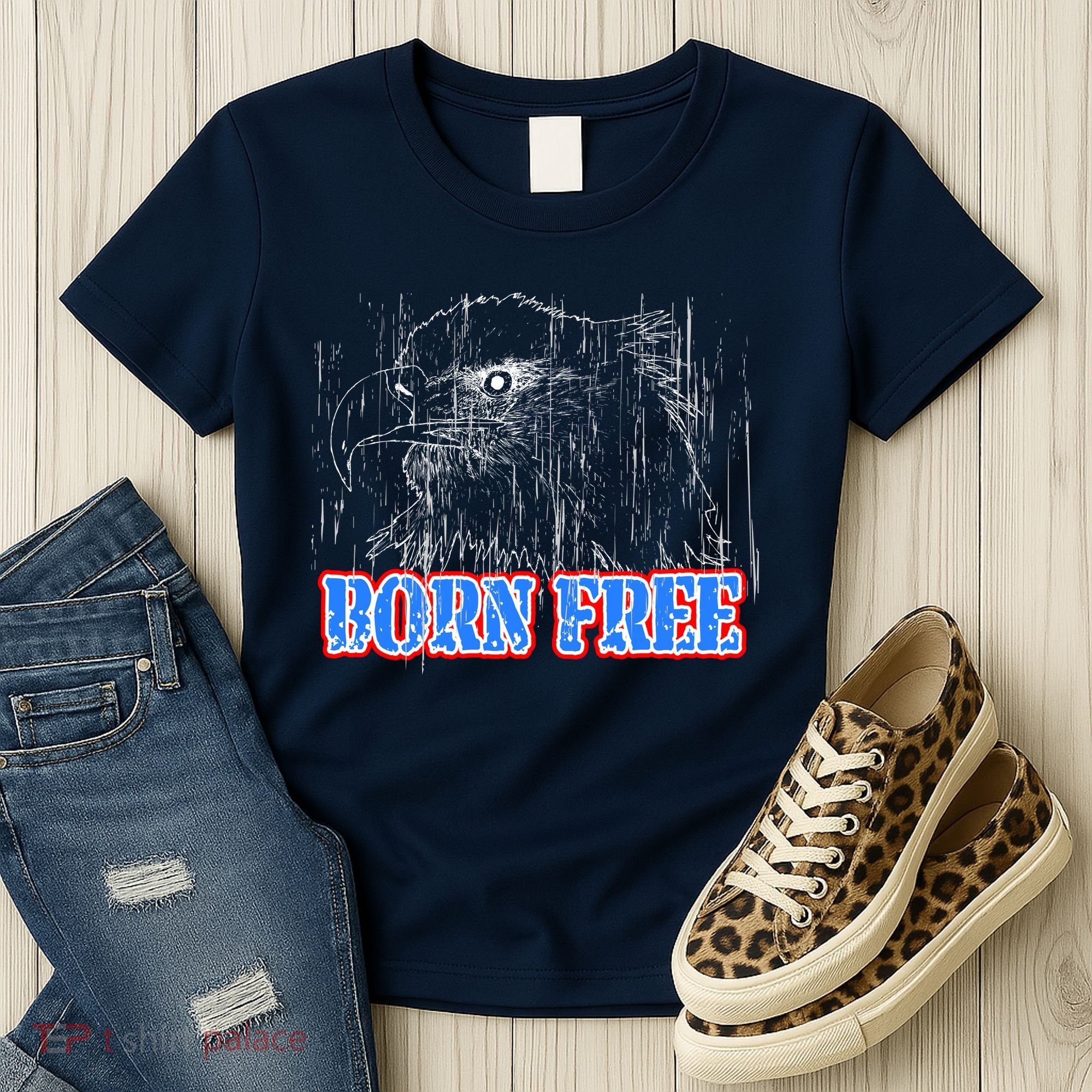 Born Free Eagle Women's T-Shirt