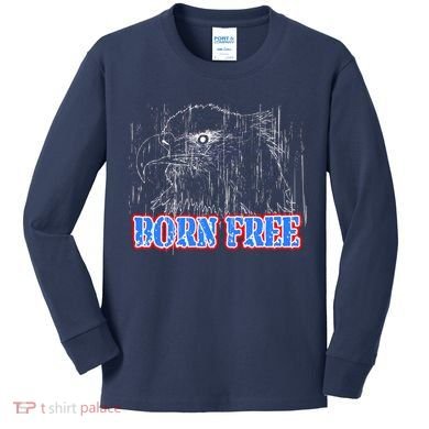Born Free Eagle Kids Long Sleeve Shirt