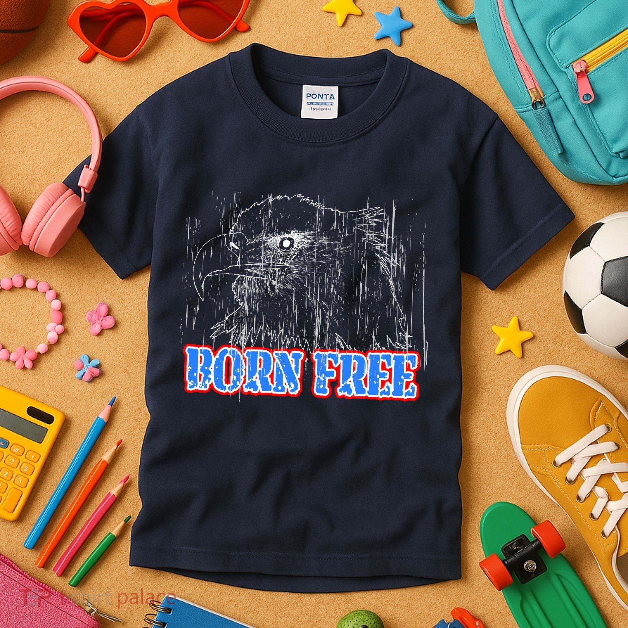 Born Free Eagle Kids T-Shirt